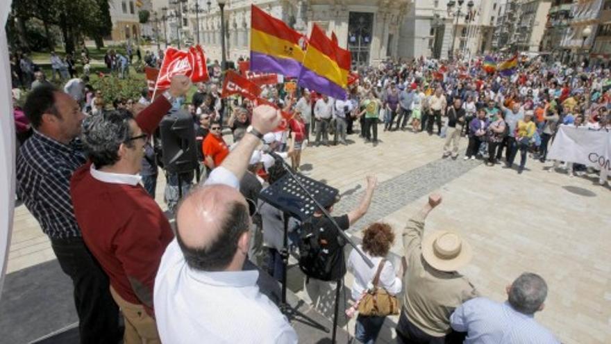 Manifestación del 1 de Mayo en Cartagena