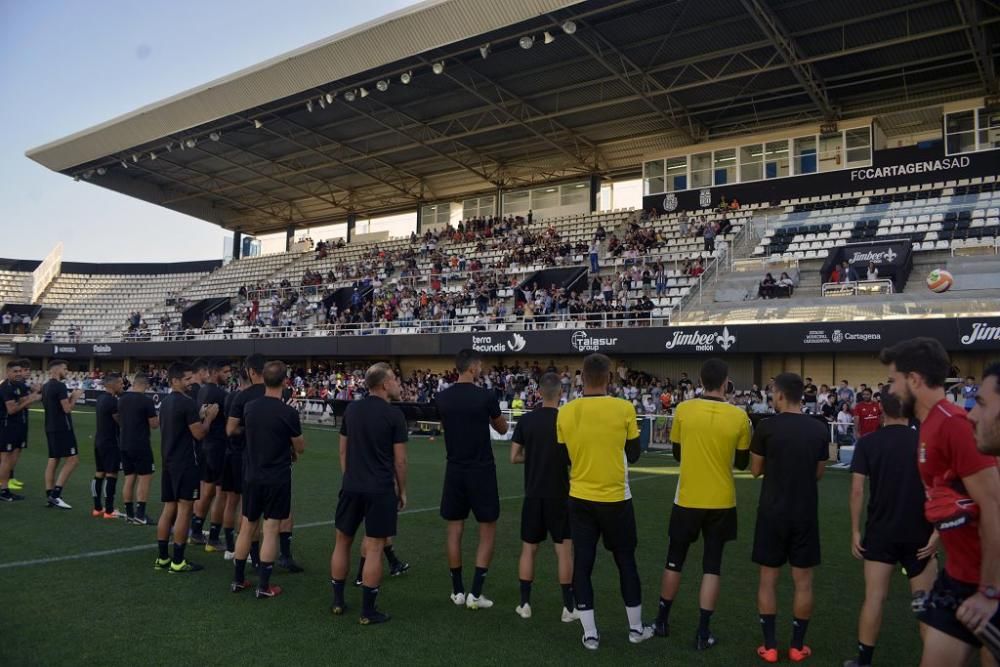 Entrenamiento del FC Cartagena en el Cartagonova (07/06/2019)