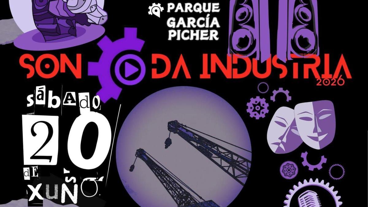 Cartel del Festival Son da Industria