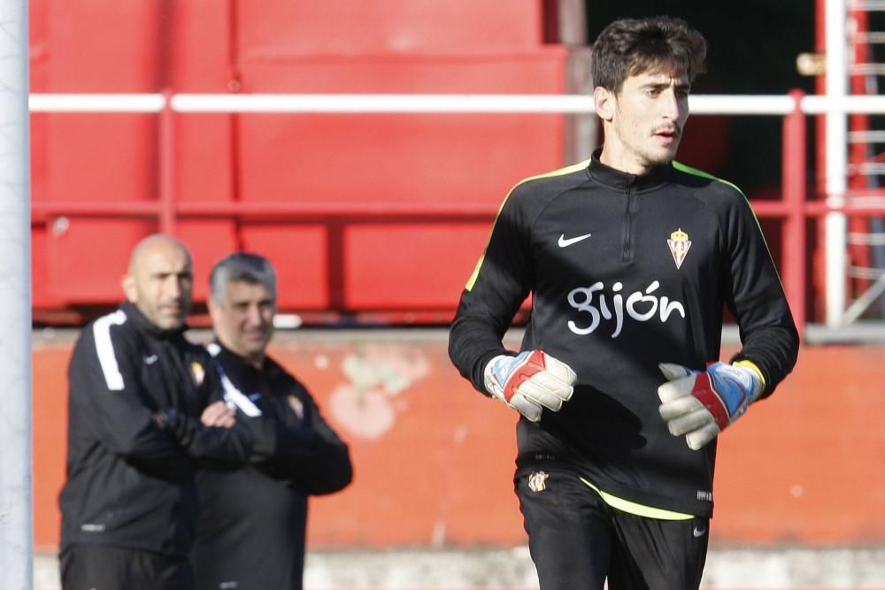 Entrenamiento del Sporting