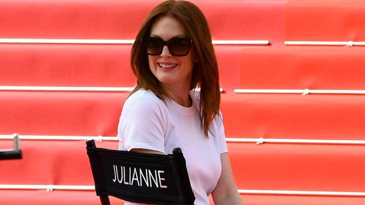 Julianne Moore llega al Festival de Cine de Cannes 2018