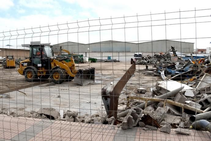 19/03/2019 TELDE. Obras del nuevo supermercado de Lild, en el polígono industrial Las Rubiesas.   Fotografa: YAIZA SOCORRO.  | 19/03/2019 | Fotógrafo: Yaiza Socorro