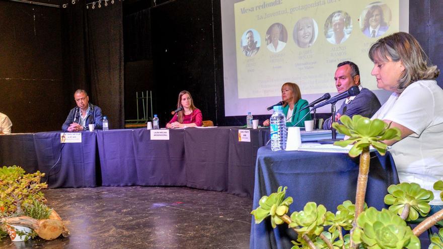Un momento del debate celebrado la pasada semana en el IES San Mateo | | JUAN CASTRO