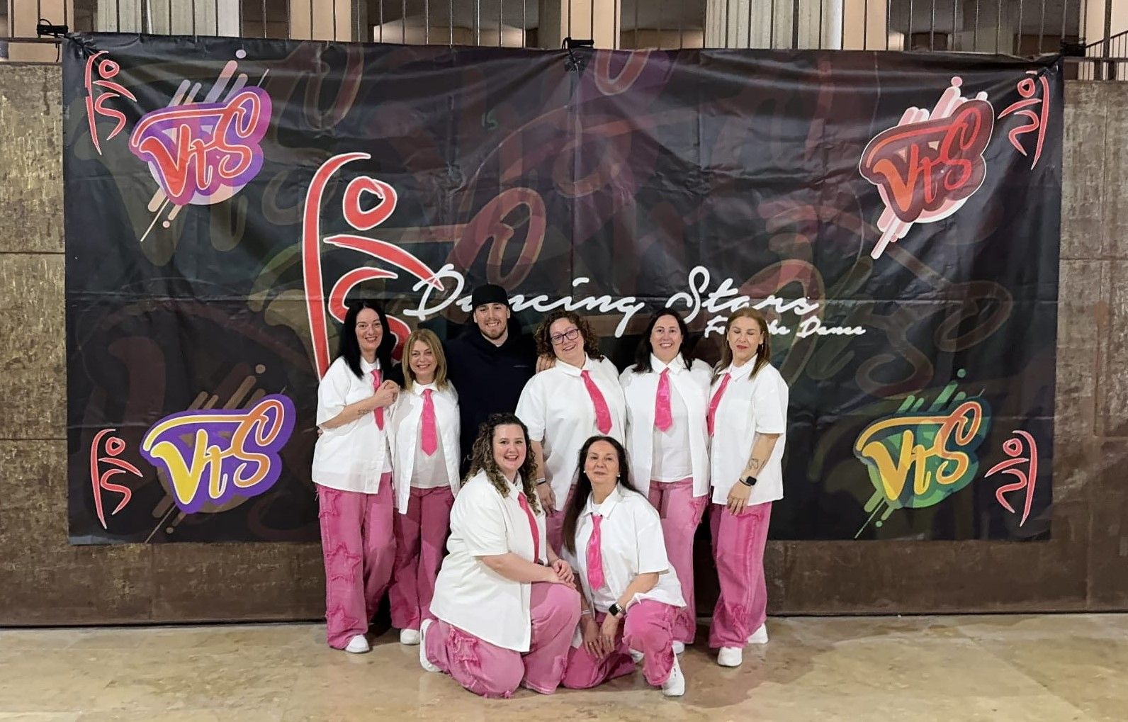 Integrantes del grupo "Con Canas y a lo loco", que logró un premio en categoría urbano premium.