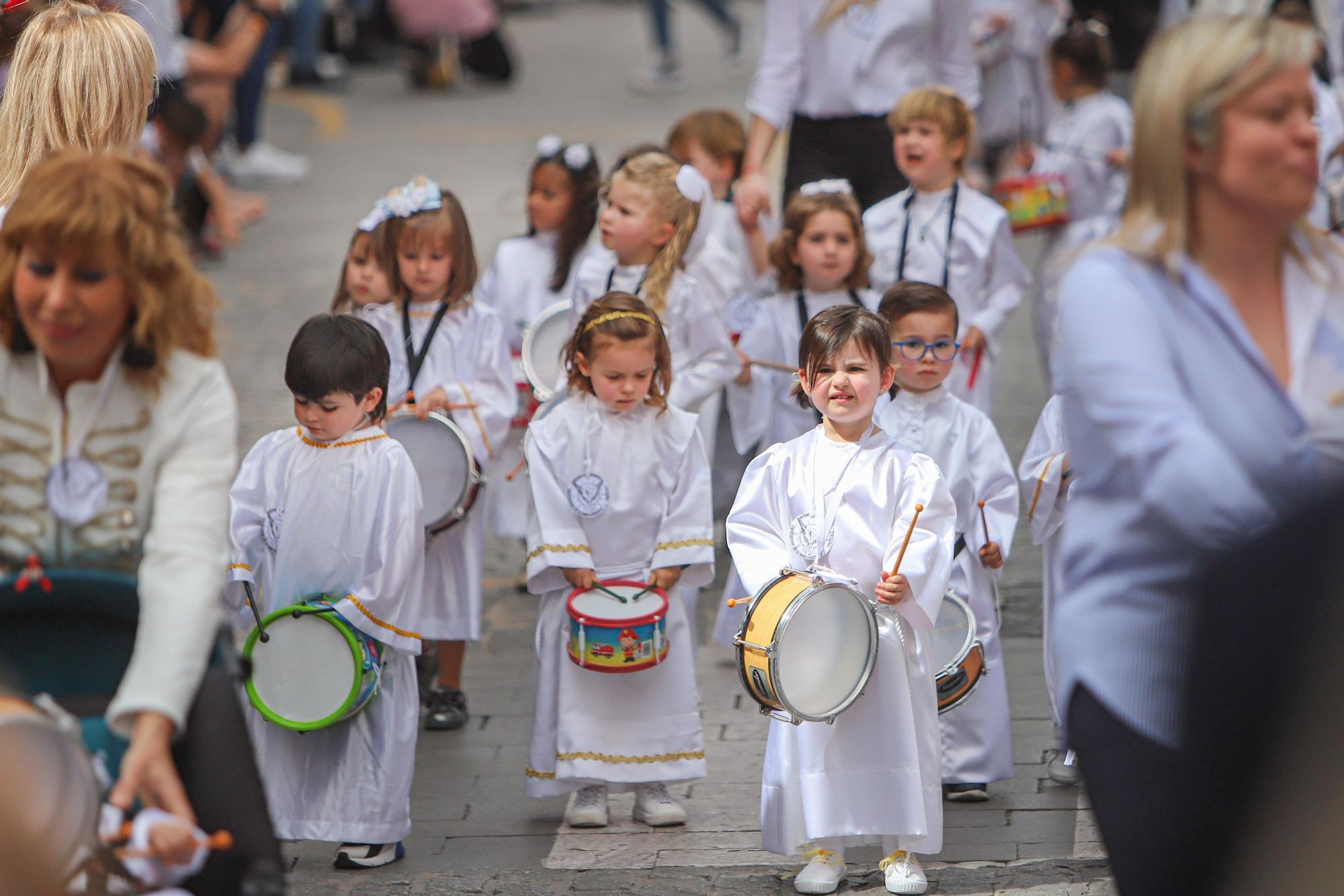 Procesión infantil del Santo entierro y Resurrección Colegio Oratorio Festivo de Orihuela