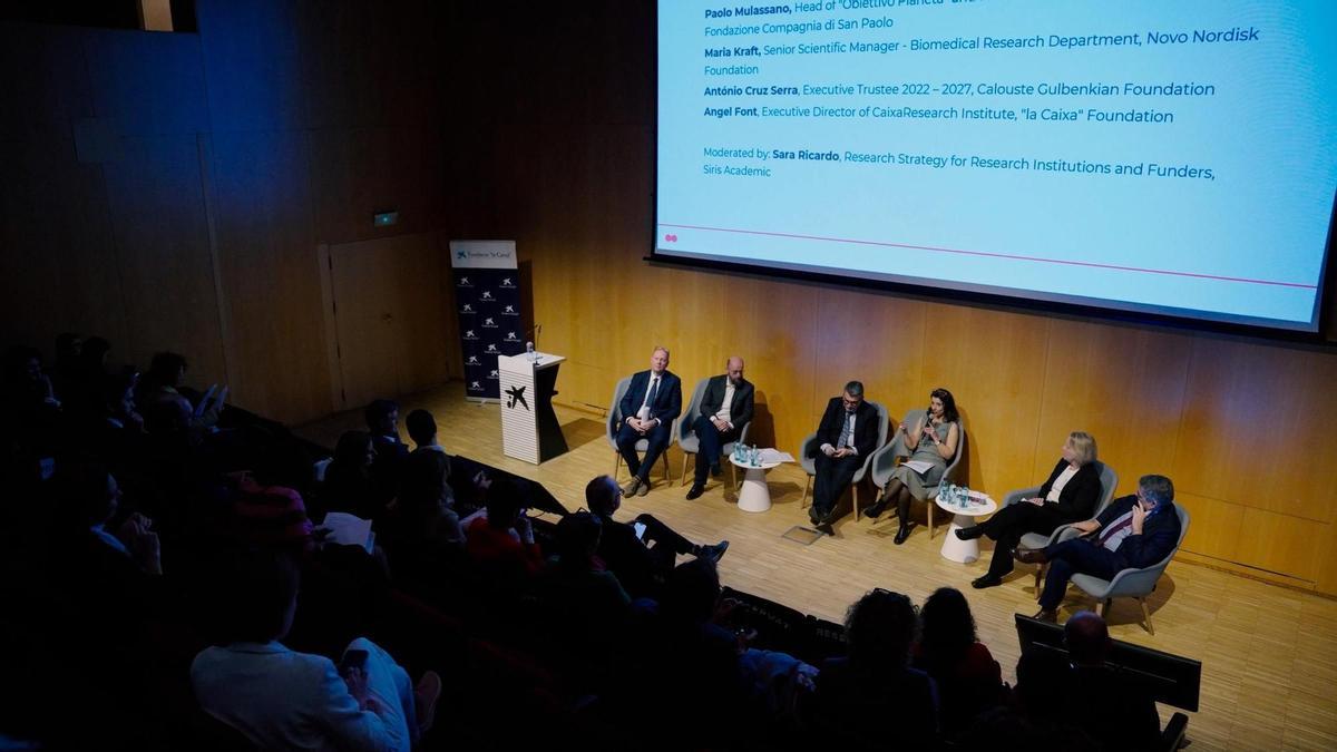 Un momento del encuentro de Philea celebrado en CosmoCaixa.