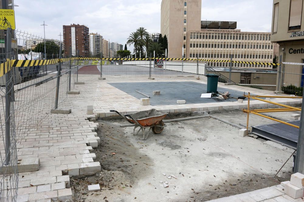 Obras paradas en Málaga