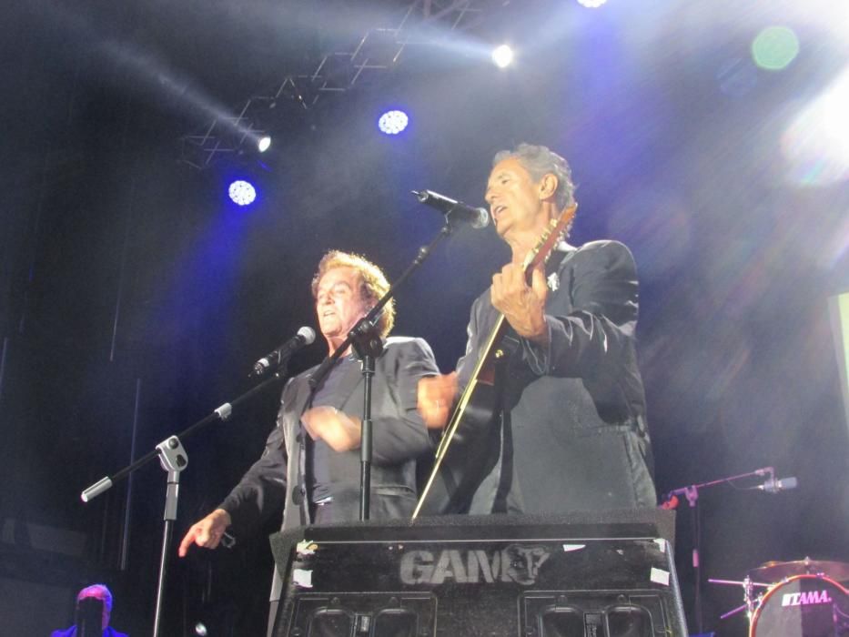 Concierto del Dúo Dinámico en las fiestas de La Guía de Llanes