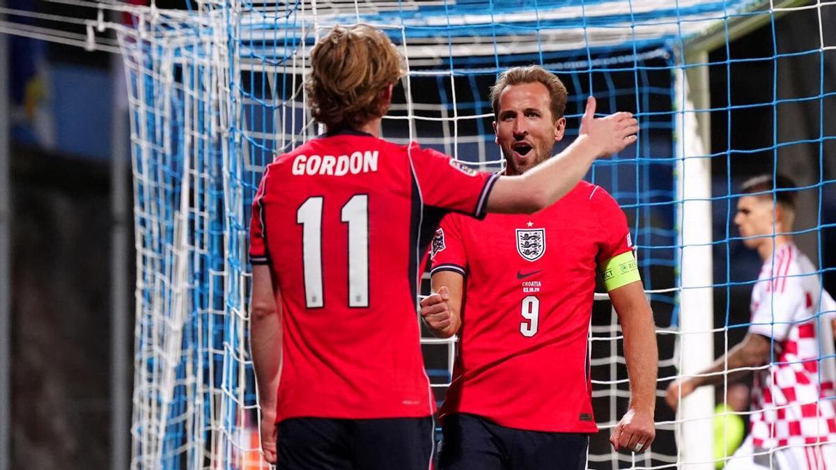 Inglaterra destroza a Croacia en su casa (0-7)
