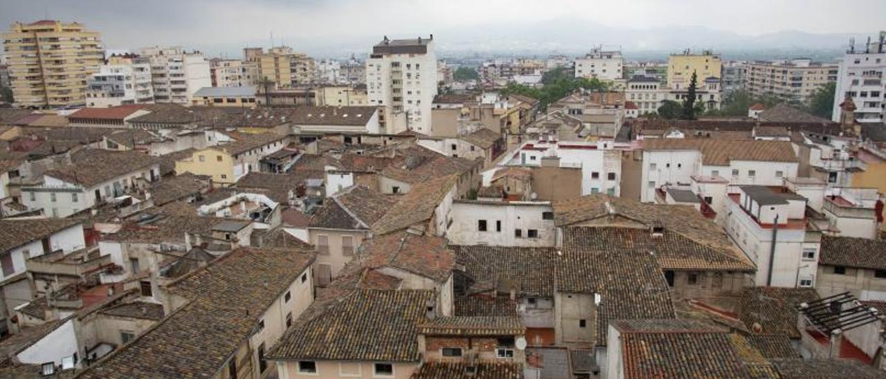 Panorámica del casco histórico de Xàtiva | PERALES IBORRA