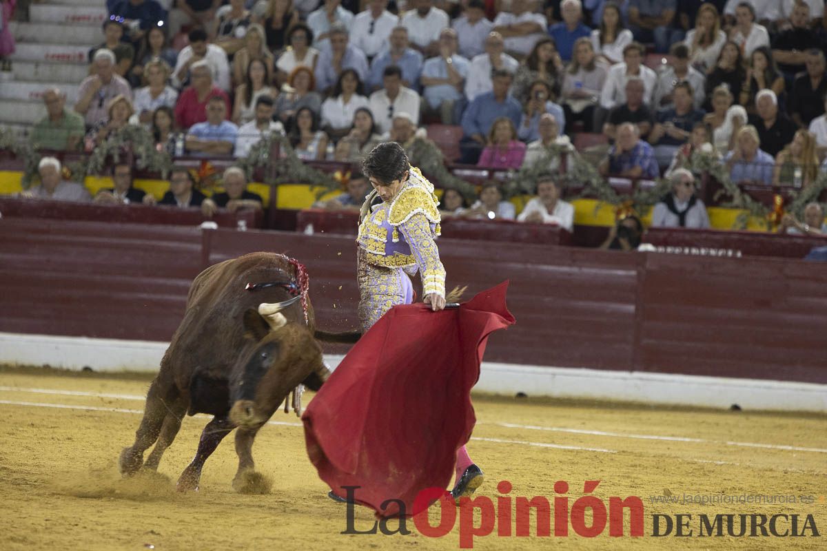 Cuarta corrida en la Feria Taurina de Murcia (Castella, Manzanares y Ureña)