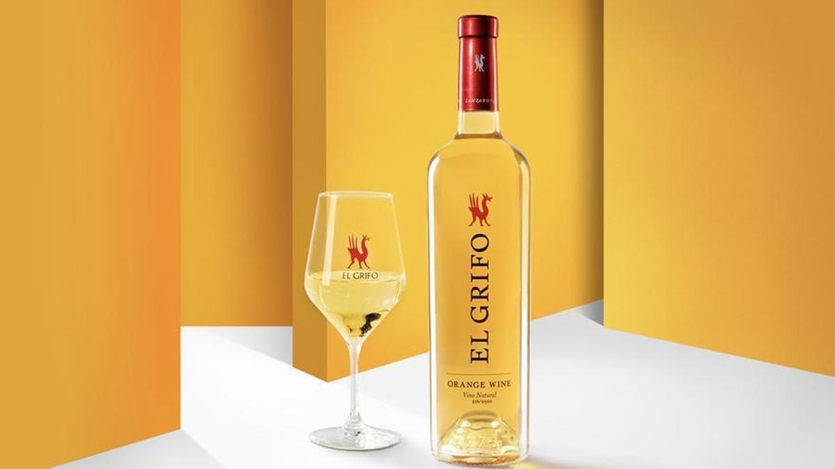 El 'orange wine' de la bodega canaria El Grifo