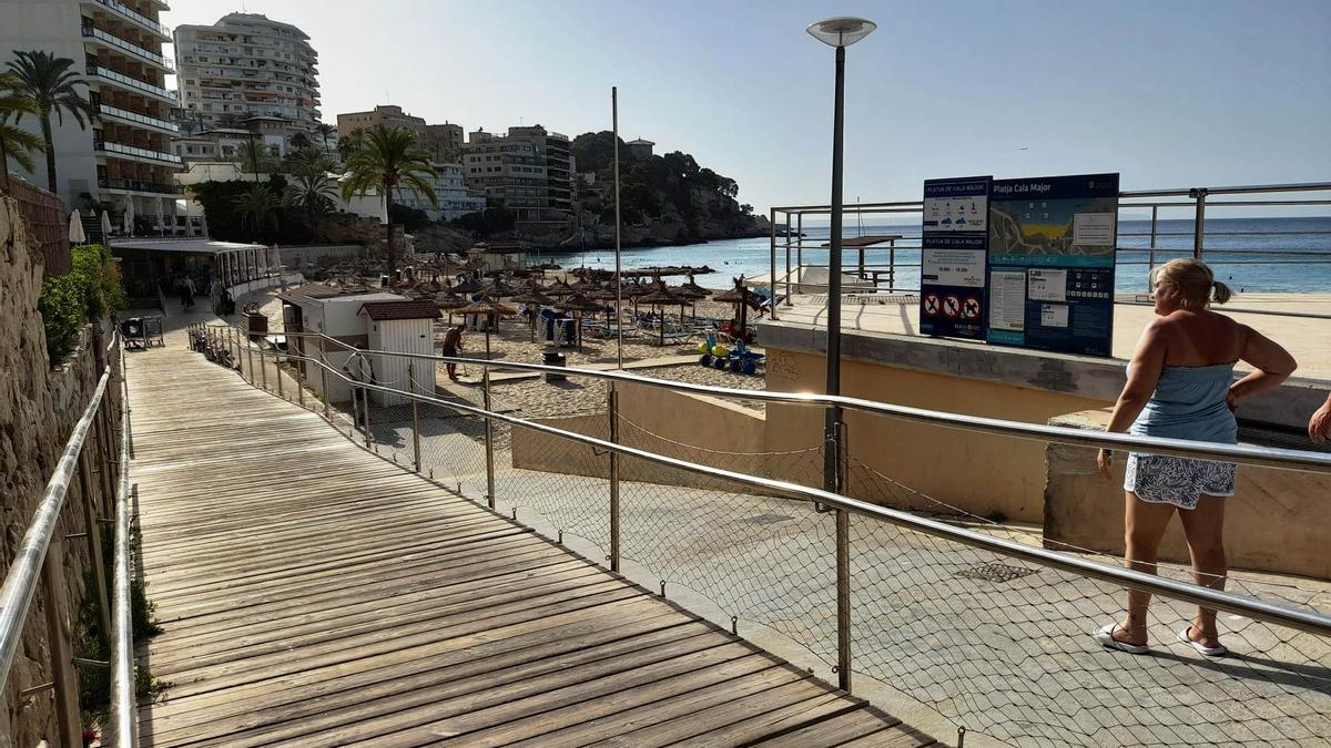 Todas las playas de Palma cuentan con las características que recoge la legislación para que una playa se considere accesible.