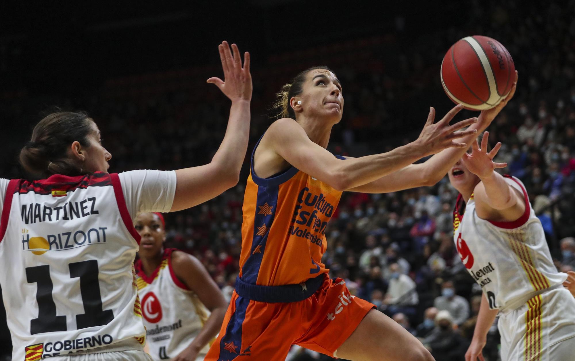 Valencia Basket - Casademont Zaragoza de la Copa de la Reina