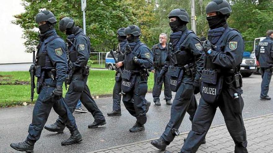 L&#039;operació policial es va desencadenar en una zona residencial de la localitat de Chemnitz