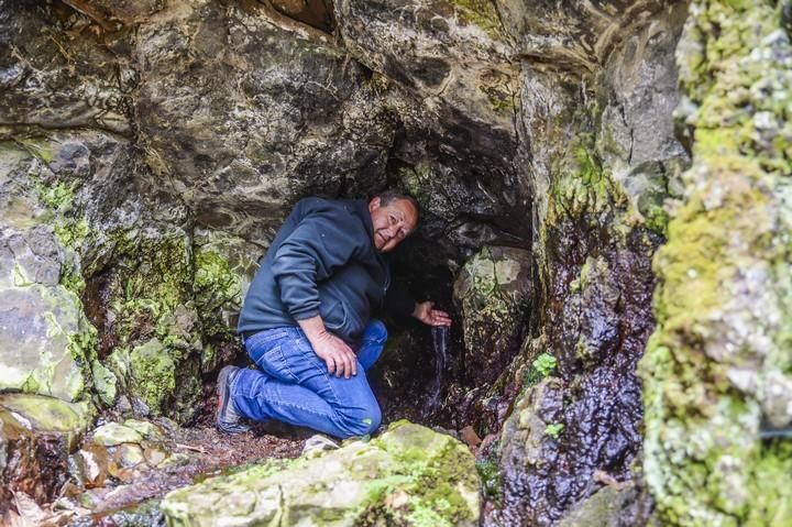 NACIENTES DE AGUA EN EL BARRANCO DE LA VIRGEN