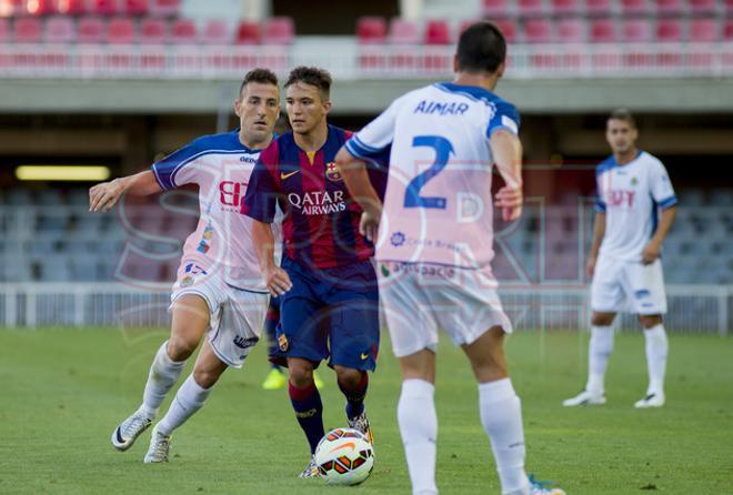 Barça B, 1 - Llagostera, 2