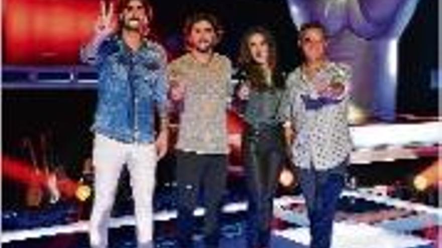 Melendi, Manuel Carrasco, Malú i Alejandro?Sanz.