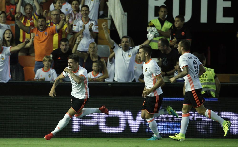 Primera jornada de la temporada 2016/2017 entre el Valencia CF y la UD Las Palmas