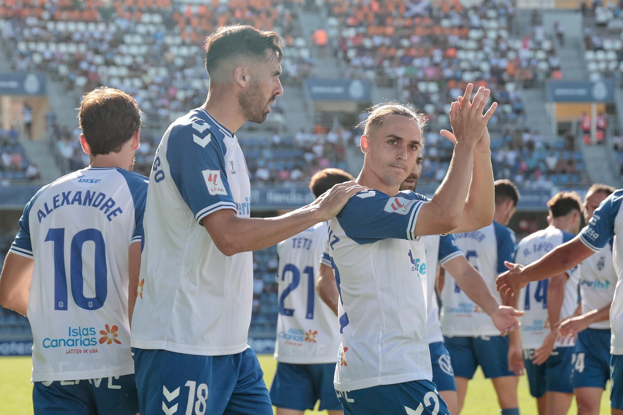 Partido de Liga CD Tenerife-Real Valladolid