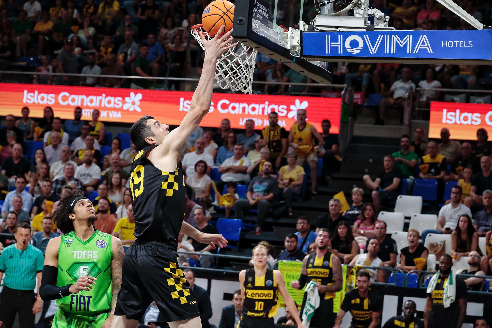 Basketball Champions League: Partido Lenovo Tenerife - Tofas Bursa 