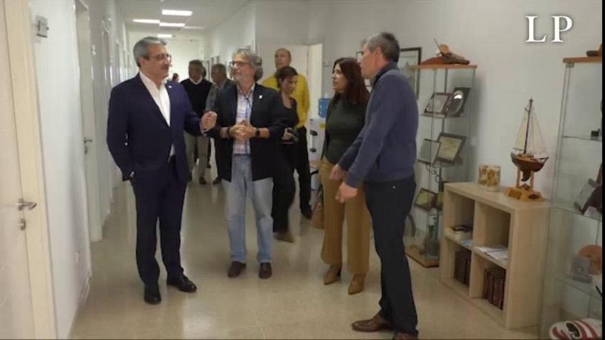 Román Rodríguez se reúne con los responsables de la Fundación Yrichen