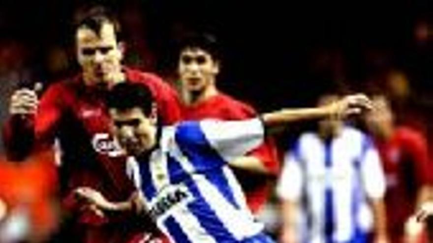 El Depor sale vivo de Liverpool