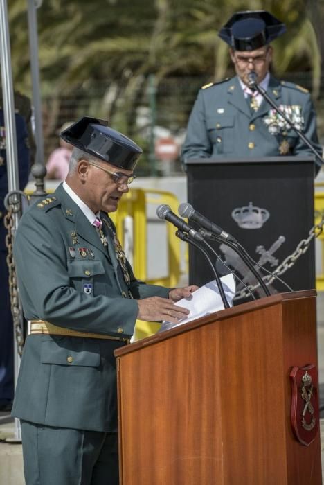 12/10/2017 LAS PALMAS DE GRAN CANARIA. Celebración del Día la Patrona de la Guardia Civil en la Comandancia de Las Palmas. FOTO: J. PÉREZ CURBELO