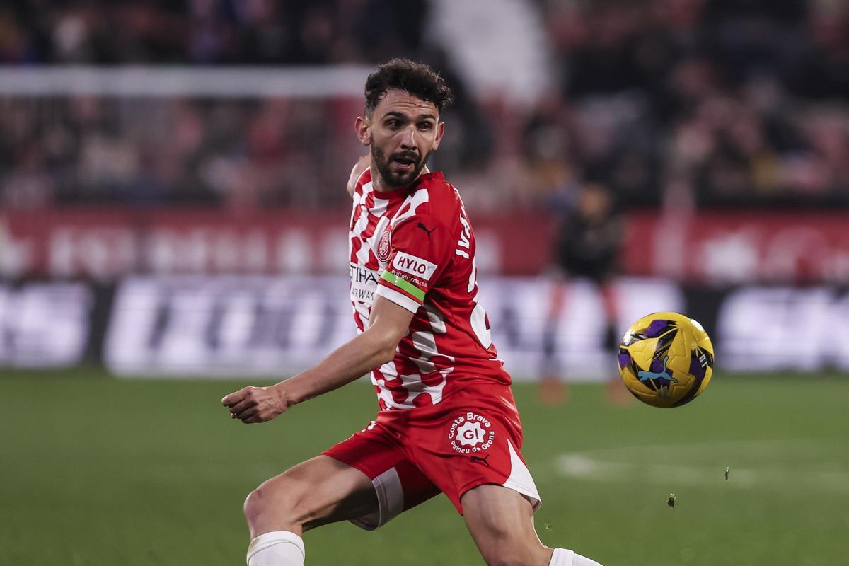 Iván Martín, jugador del Girona que el Villarreal tiene el 50% de los derechos.