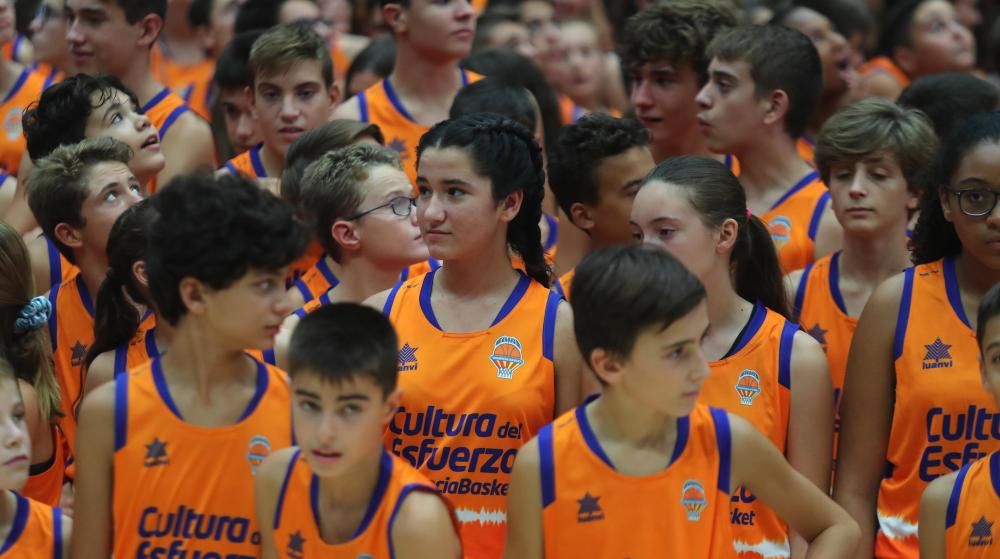 La presentación del Valencia Basket, en imágenes