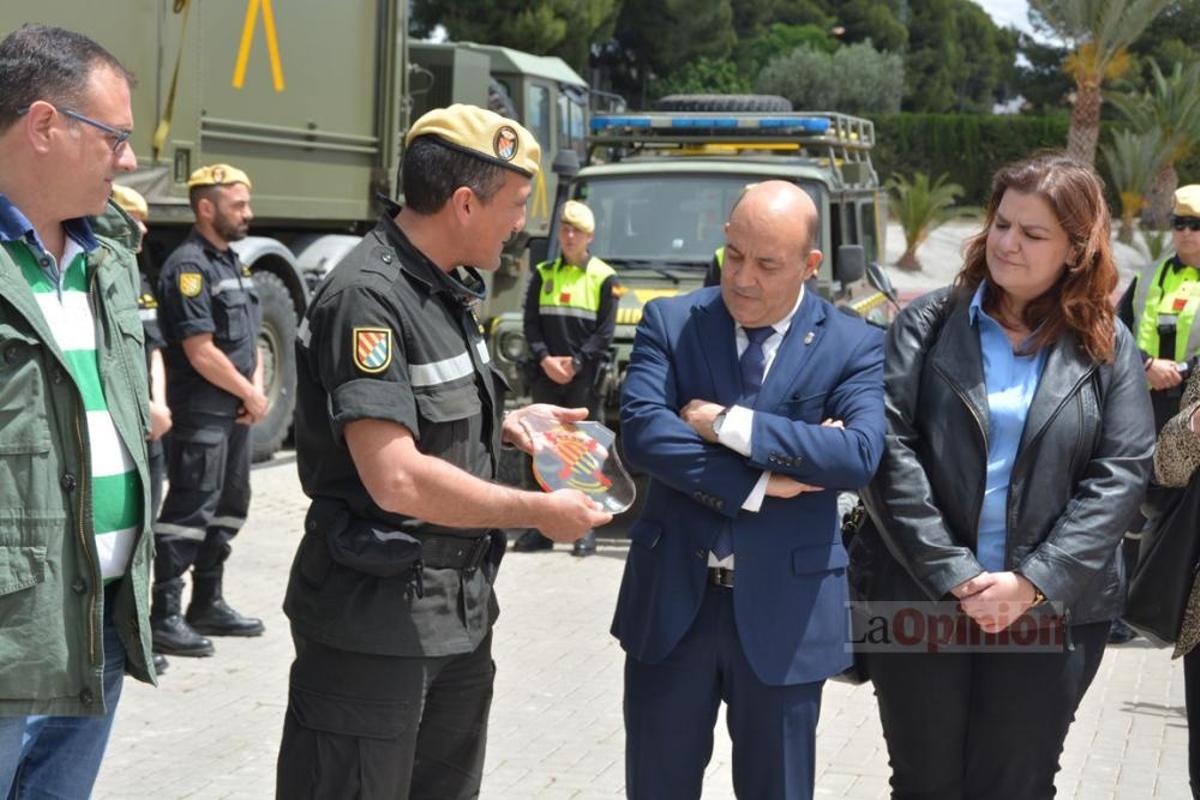 La Unidad Militar de Emergencias en Cieza