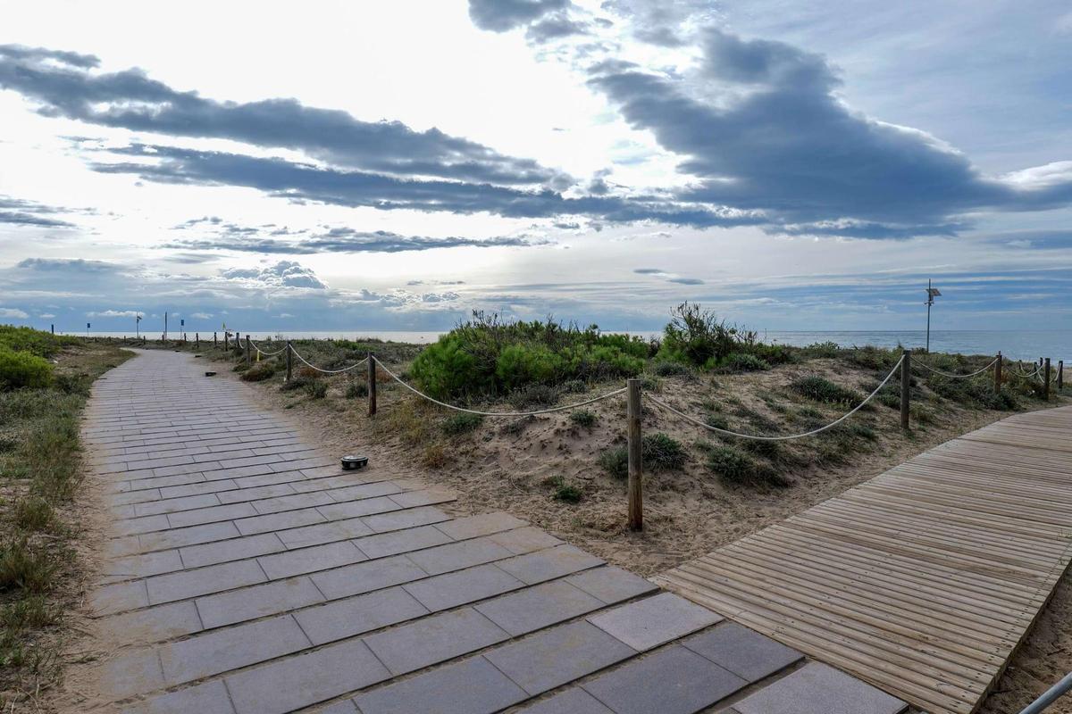 Imagen de la playa de Gavà.