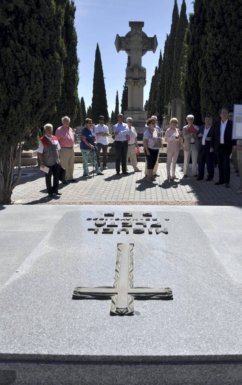 Fotogalería: Ruta por las tumbas más ilustres de Zaragoza