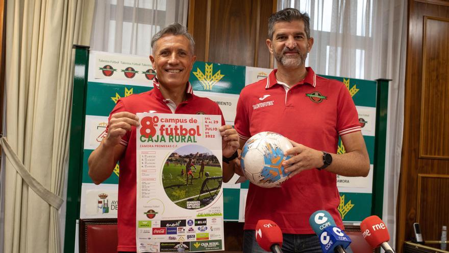 El Campus de fútbol Caja Rural de la Escuela Zamora Promesas regresa con fuerza