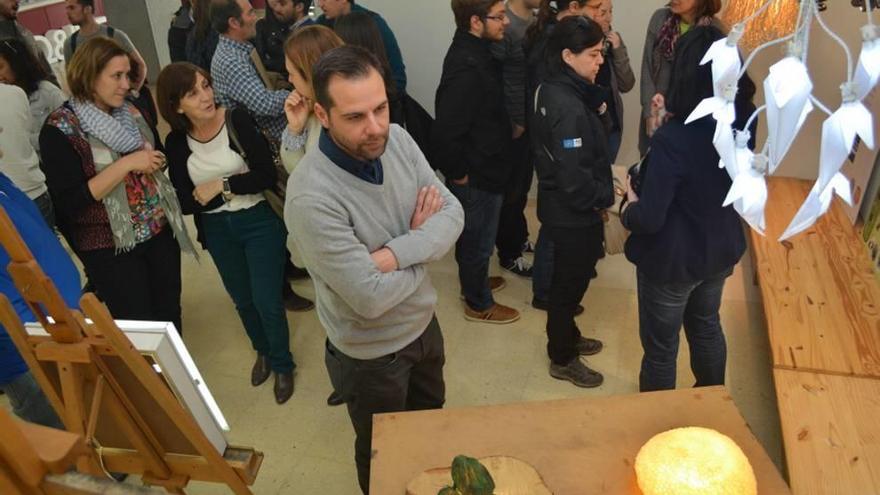 Exposición de luminarias sobre el garbancillo de Tallante.