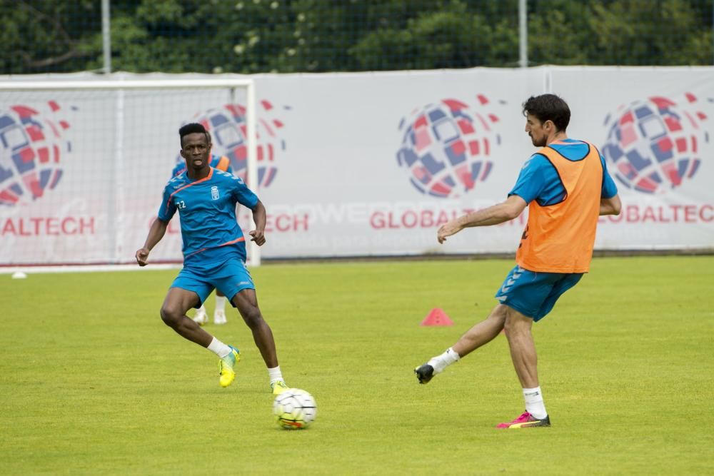 Entrenamiento del Real Oviedo