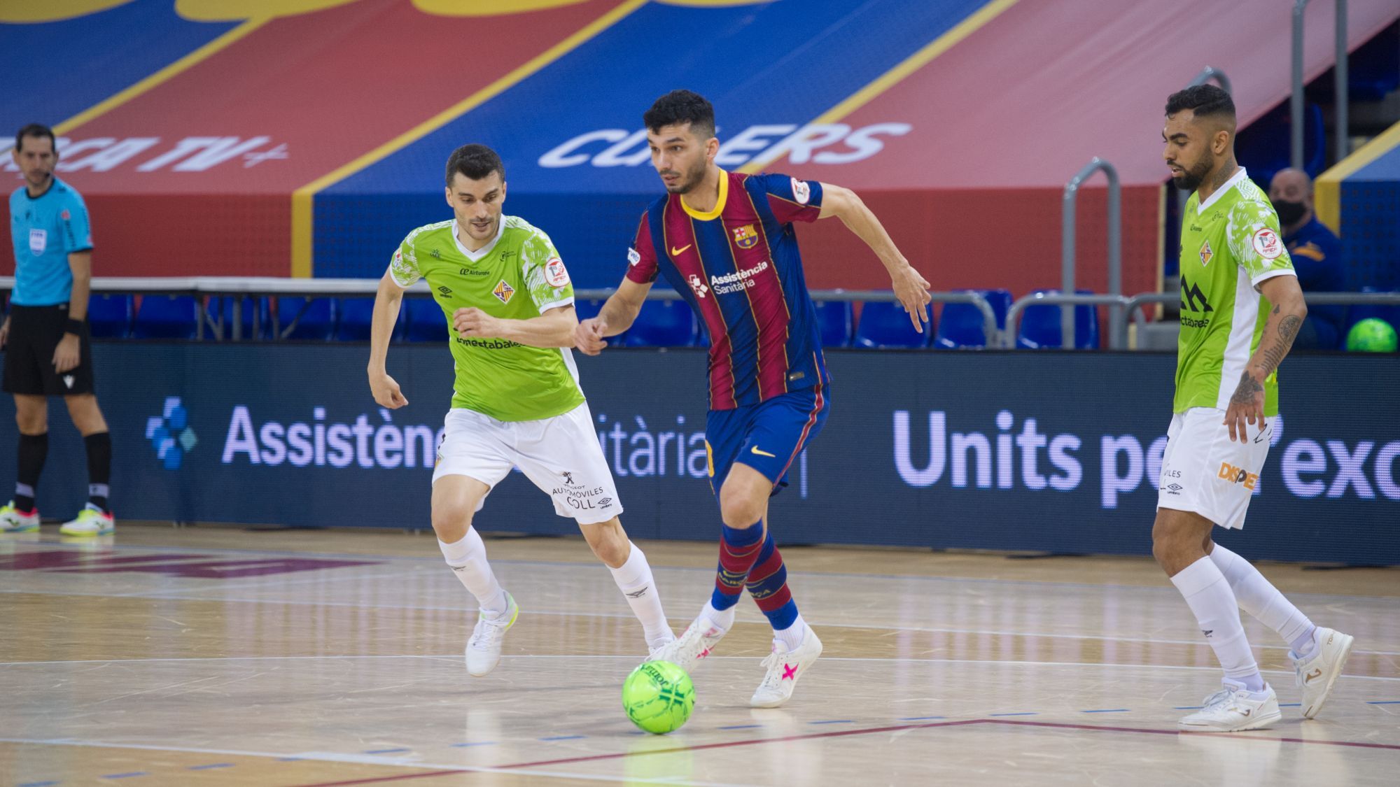 El Palma Futsal pierde en su visita al Palau Blaugrana