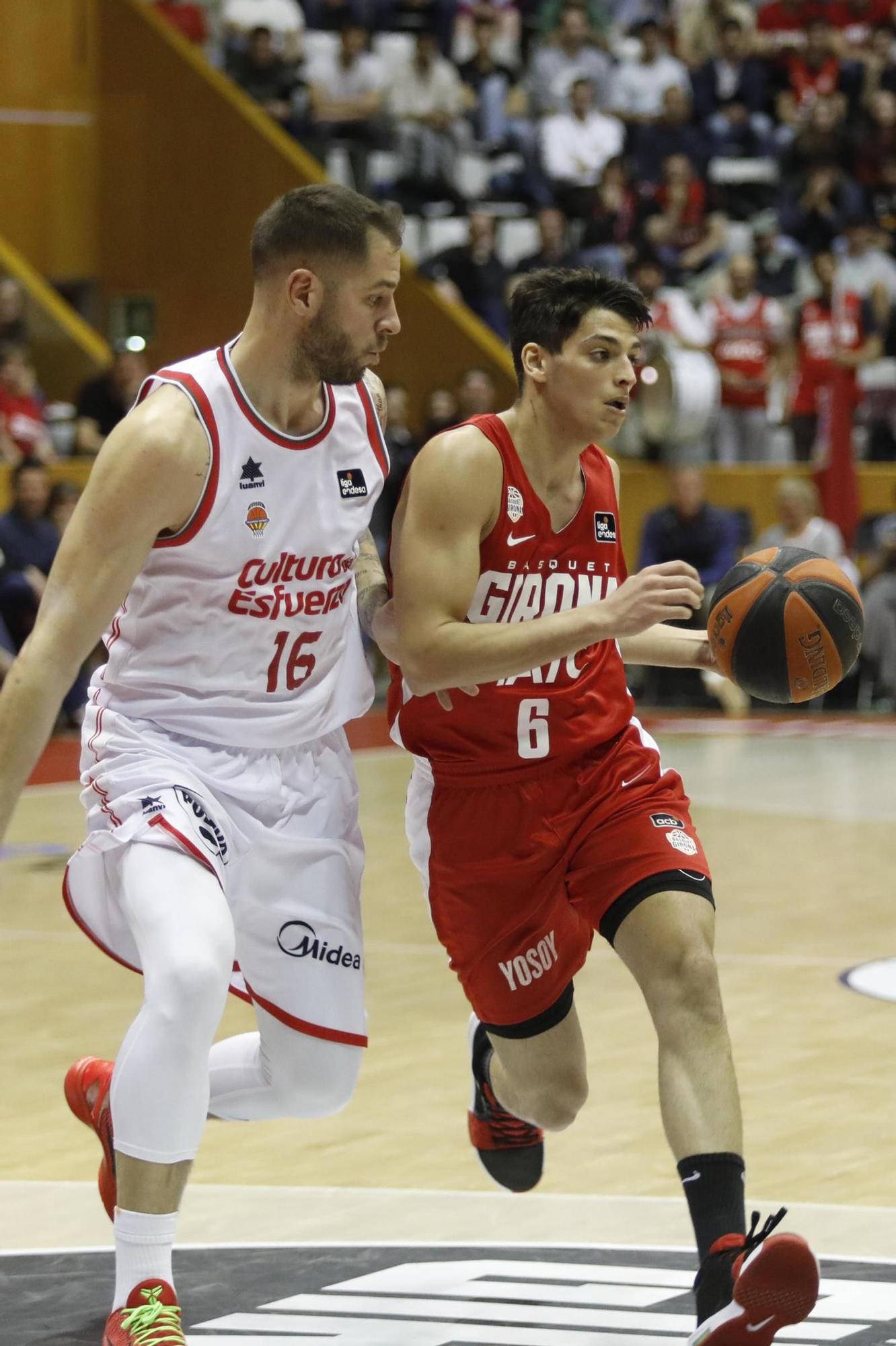 Totes les imatges del Bàsquet Girona - València