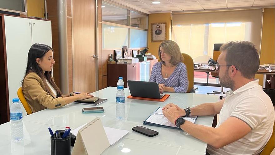 Reunión de la Federación de Caza con el Colegio de Veterinarios.