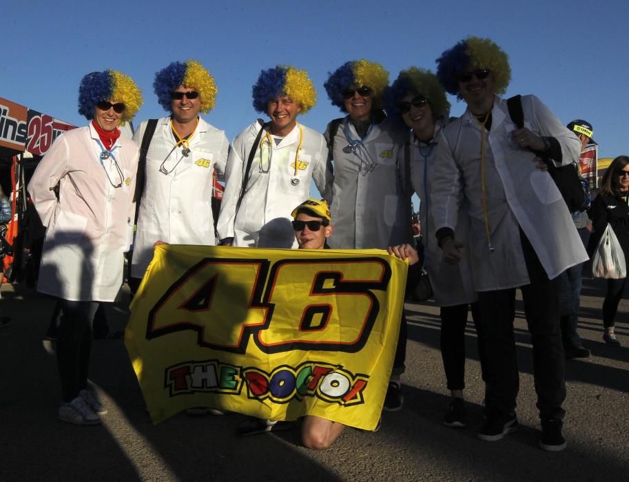 La afición llena el Circuit Ricardo Tormo