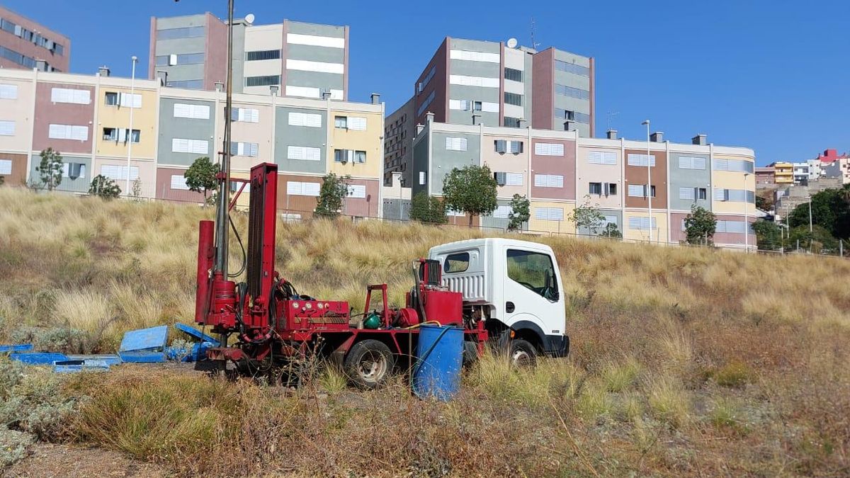Parcela en la que se construirá el Centro Deportivo y Social Cuesta Piedra, en Santa Cruz de Tenerife.