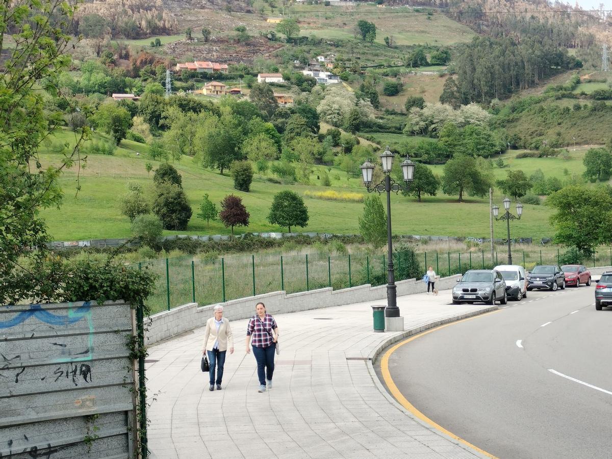 La zona de Ciudad Naranco para la que los vecinos piden el polideportivo.