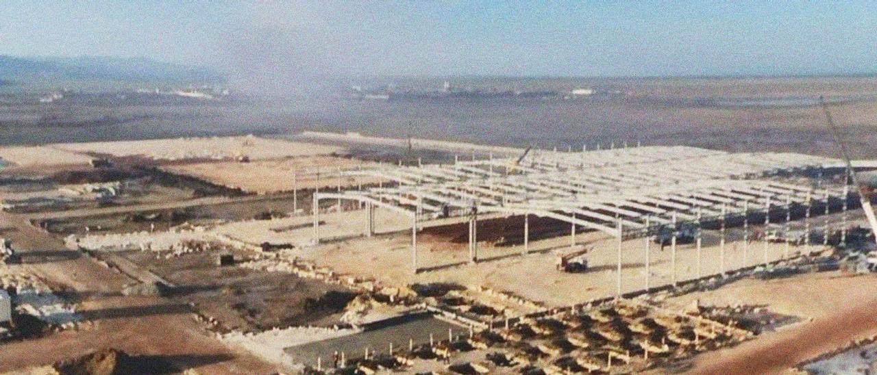 Obras de la primera fábrica en Argelia, anunciada en 2017 a través de una “joint venture”.