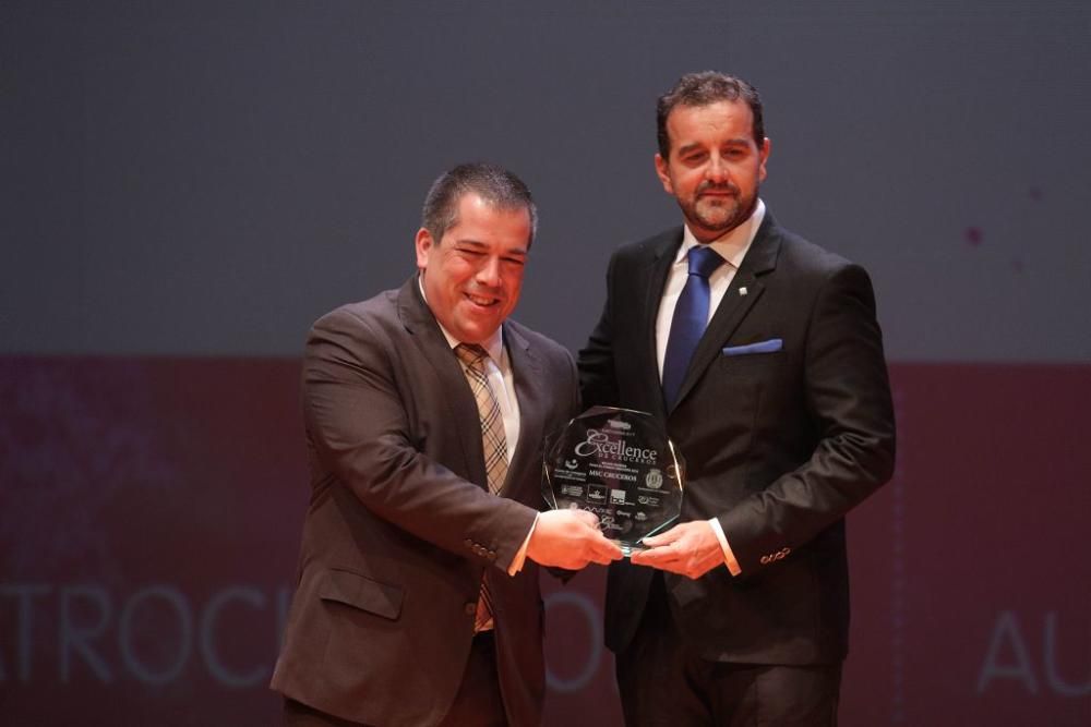 Gala de los Premios Excellence de Cruceros en El Batel