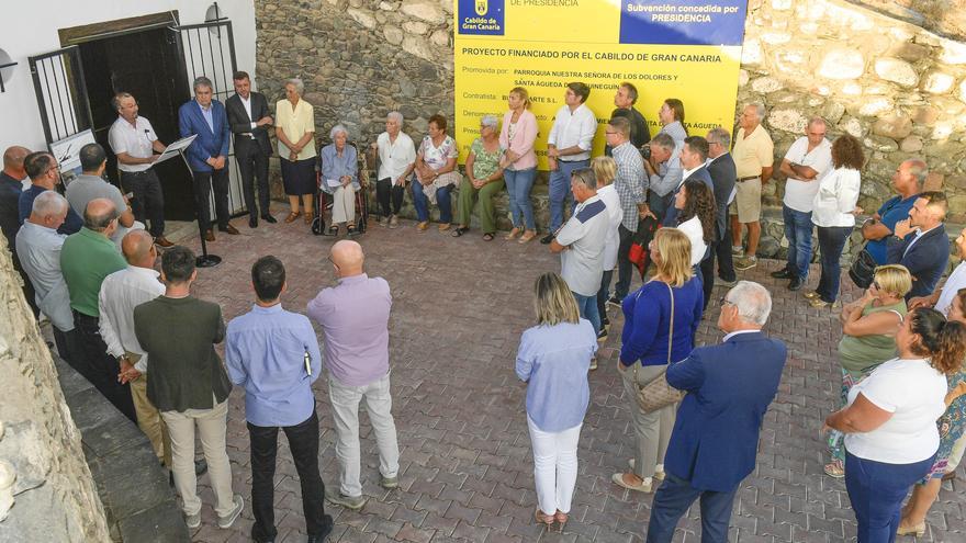 Inauguración de la Ermita de Santa Águeda tras obras de reforma