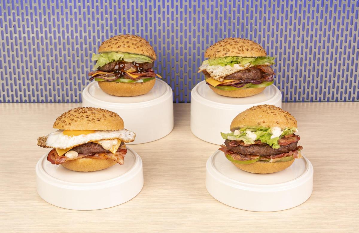 La carta sin gluten cuenta con cuatro hamburguesas de vaca madurada.
