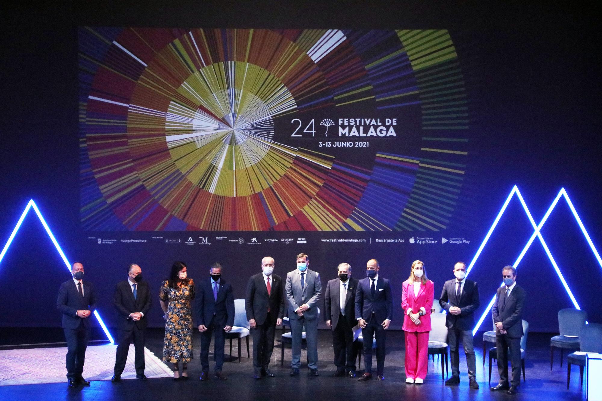Presentación de la programación del Festival  de Málaga de 2021