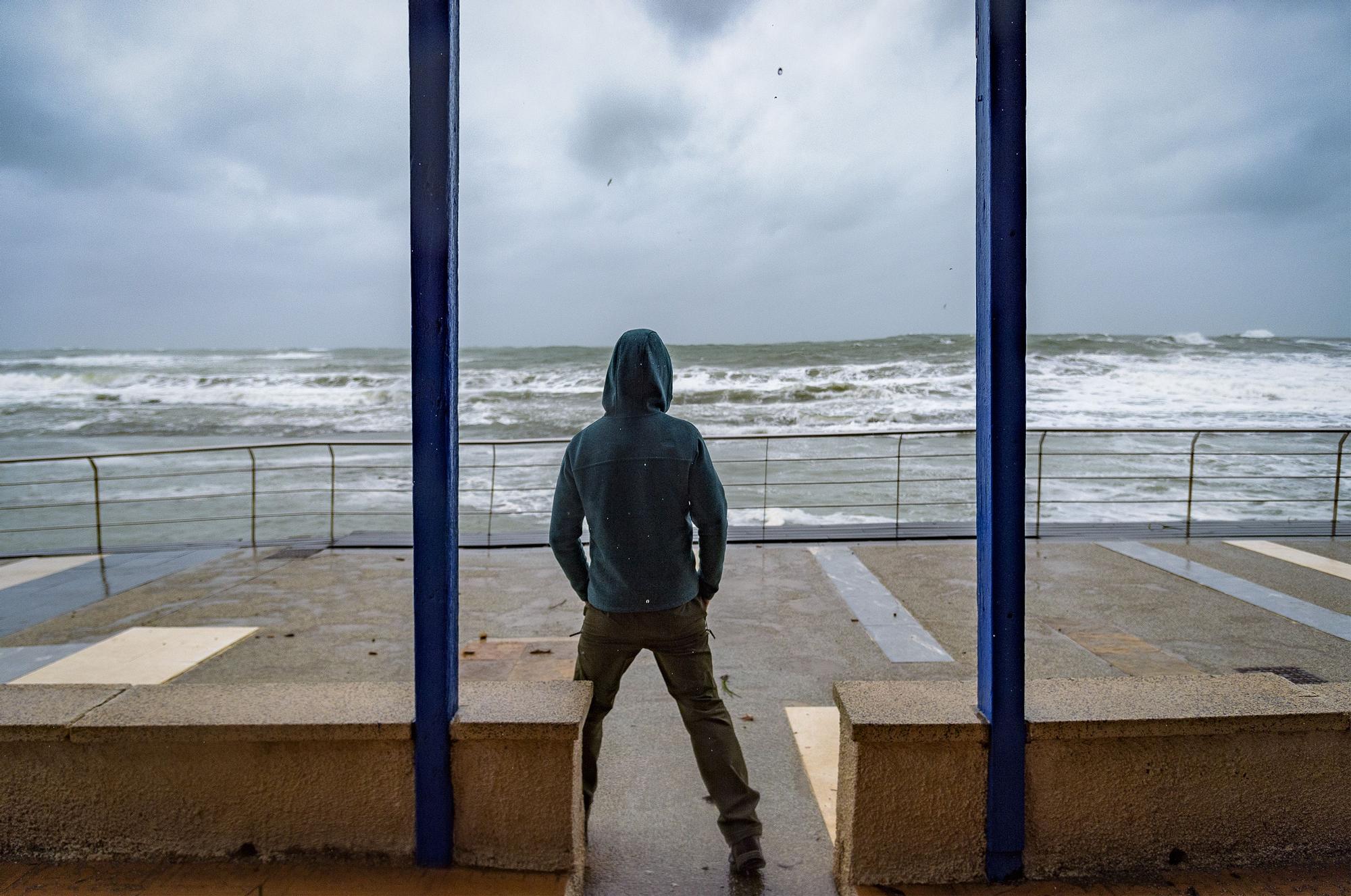 Así ha sido el temporal en Cabo de Palos y La Manga