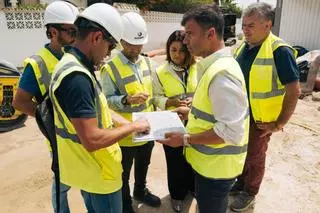 Las obras de mejora del saneamiento de Costabella alcanzan el 85% de ejecución