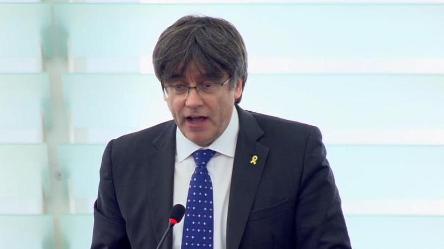 El fiscal defiende el suplicatorio de Puigdemont